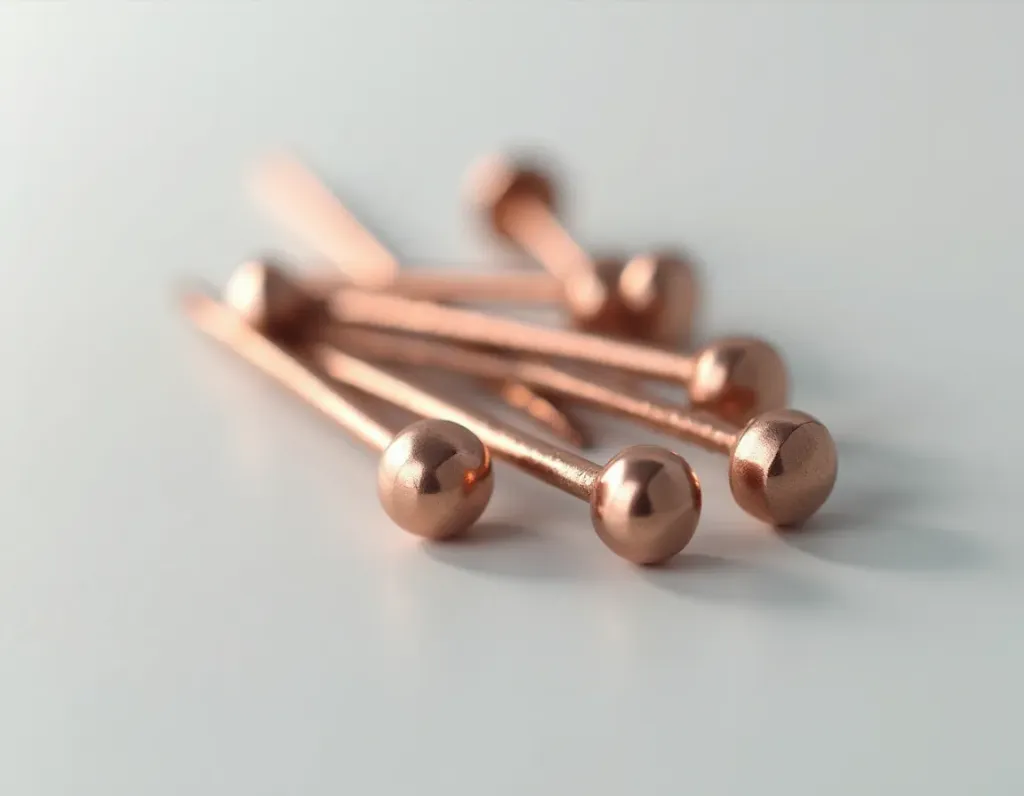 [00808] 00808 COPPER NAIL 1 1/2" (ROUND) PER KG