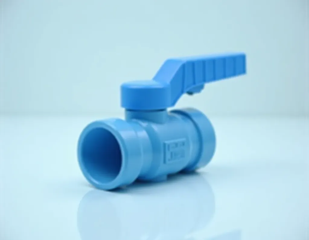 [04082] 04082 BALL VALVE 1 1/2" SOCKET TYPE HI/PRESSOR BLUE