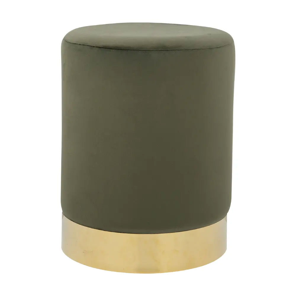 61200 LYNN FABRIC STOOL GN                    