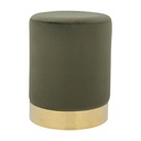 61200 LYNN FABRIC STOOL GN                    