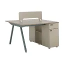 68326 KEEN WORKING DESK SET 120 CM WTO/BL 
